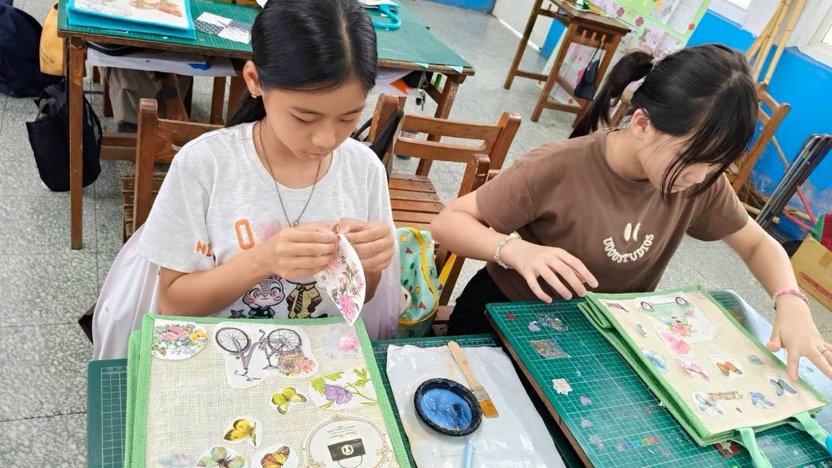手作蝶古巴特：夏日樂學裡的動手做