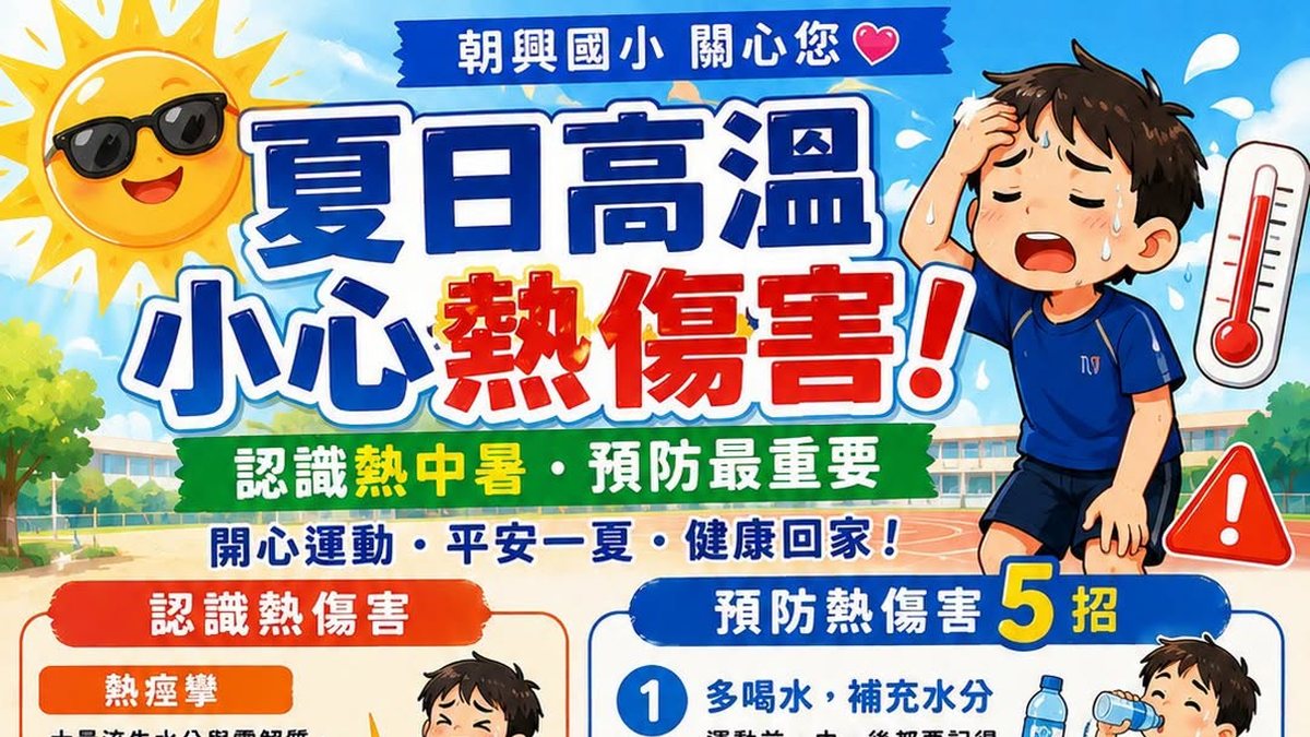 清涼一夏：夏日高溫與玩水安全