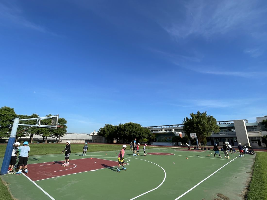 The running track