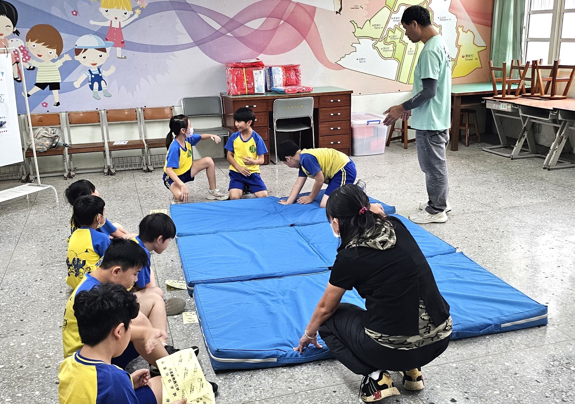 防災闖關活動「災害來臨怎麼辦」