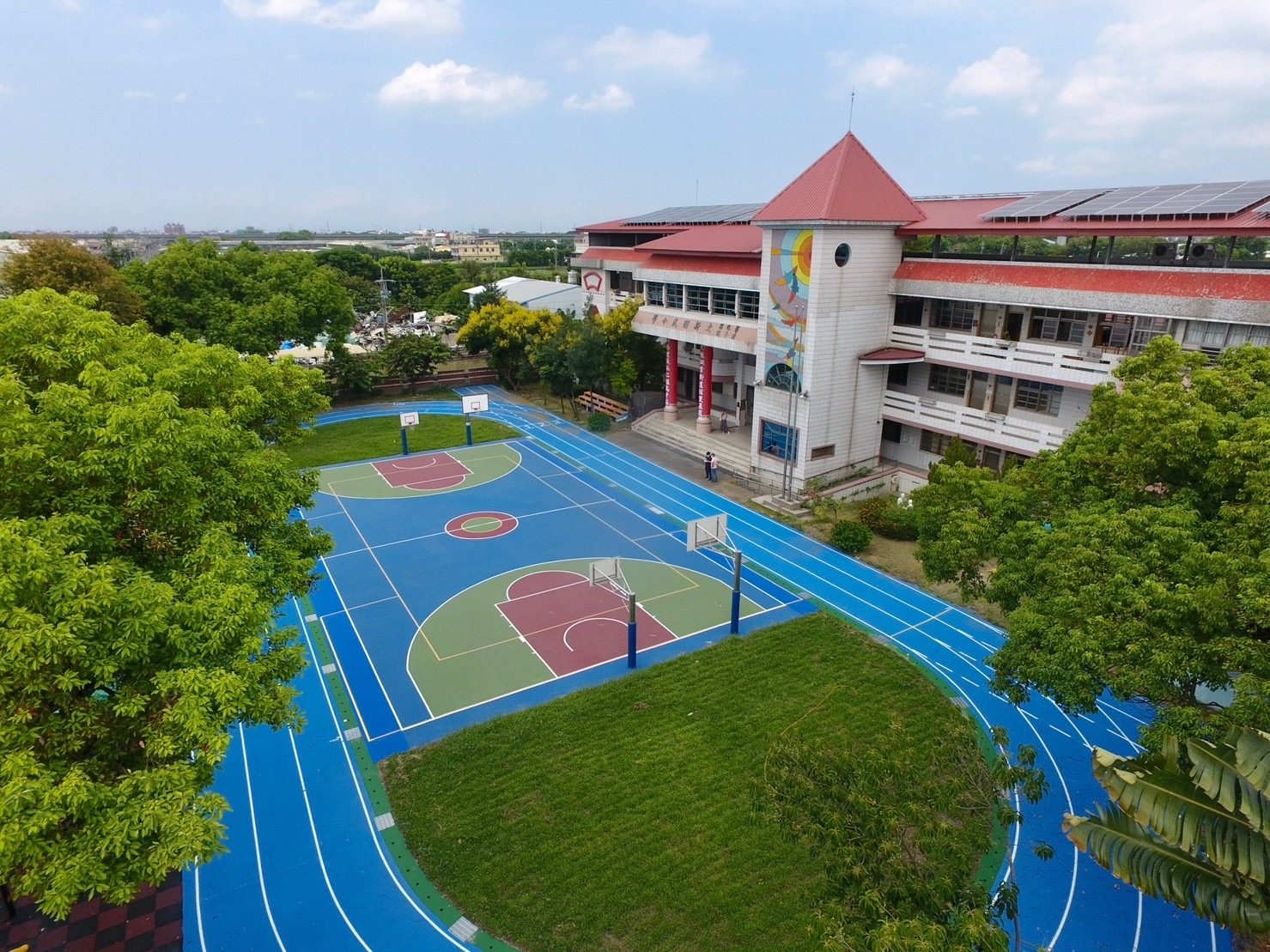 大新國小校舍空拍