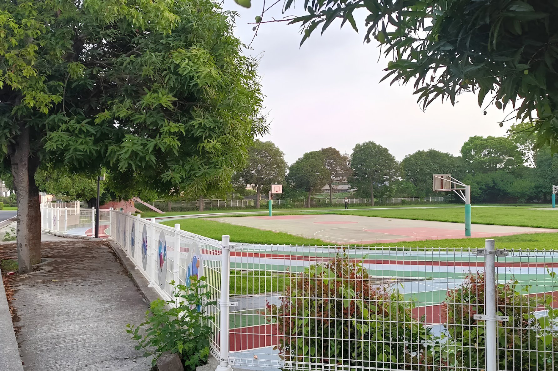 Fengshya school courtyard