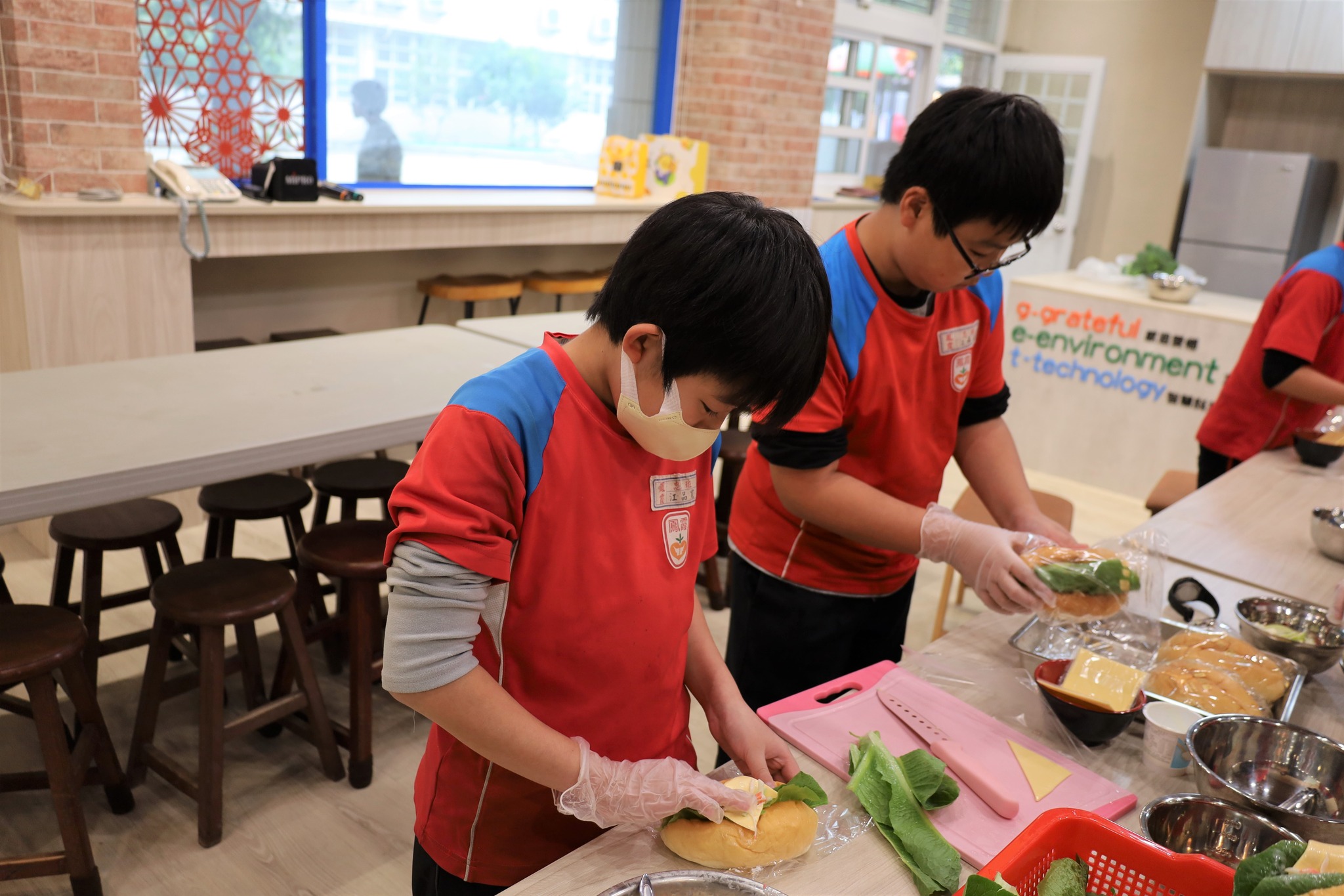 School garden and farming