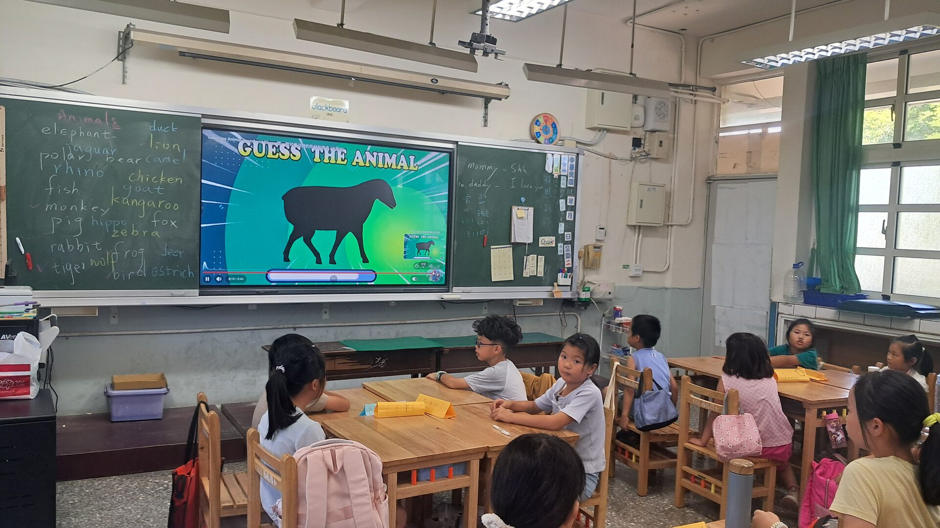 動物單字與手作活動