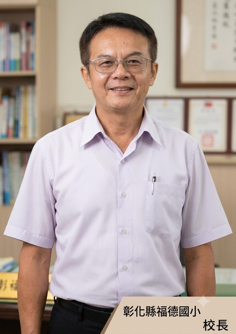卓鴻賓校長 · Principal Cho Hung-pin