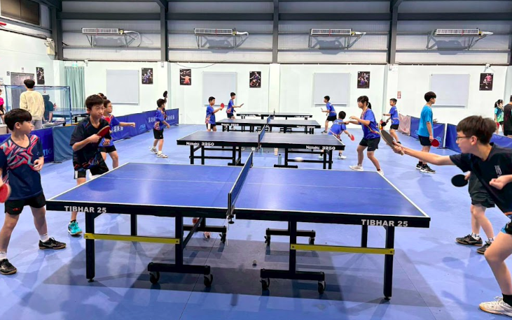 Excellence in Both Academics and Athletics: Fusing Table Tennis Team · photo 2