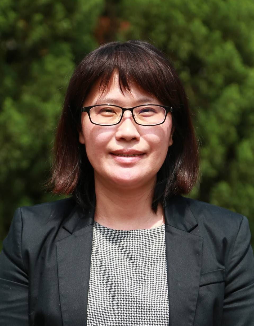 Principal Lin Miao-chuan of Fusing Junior High · 福興國中林妙娟校長