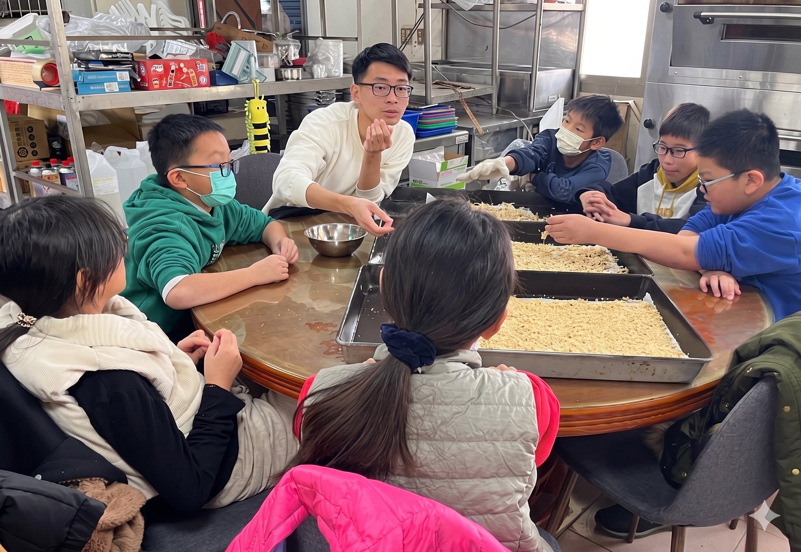 Sugarcane eco-brick science fair