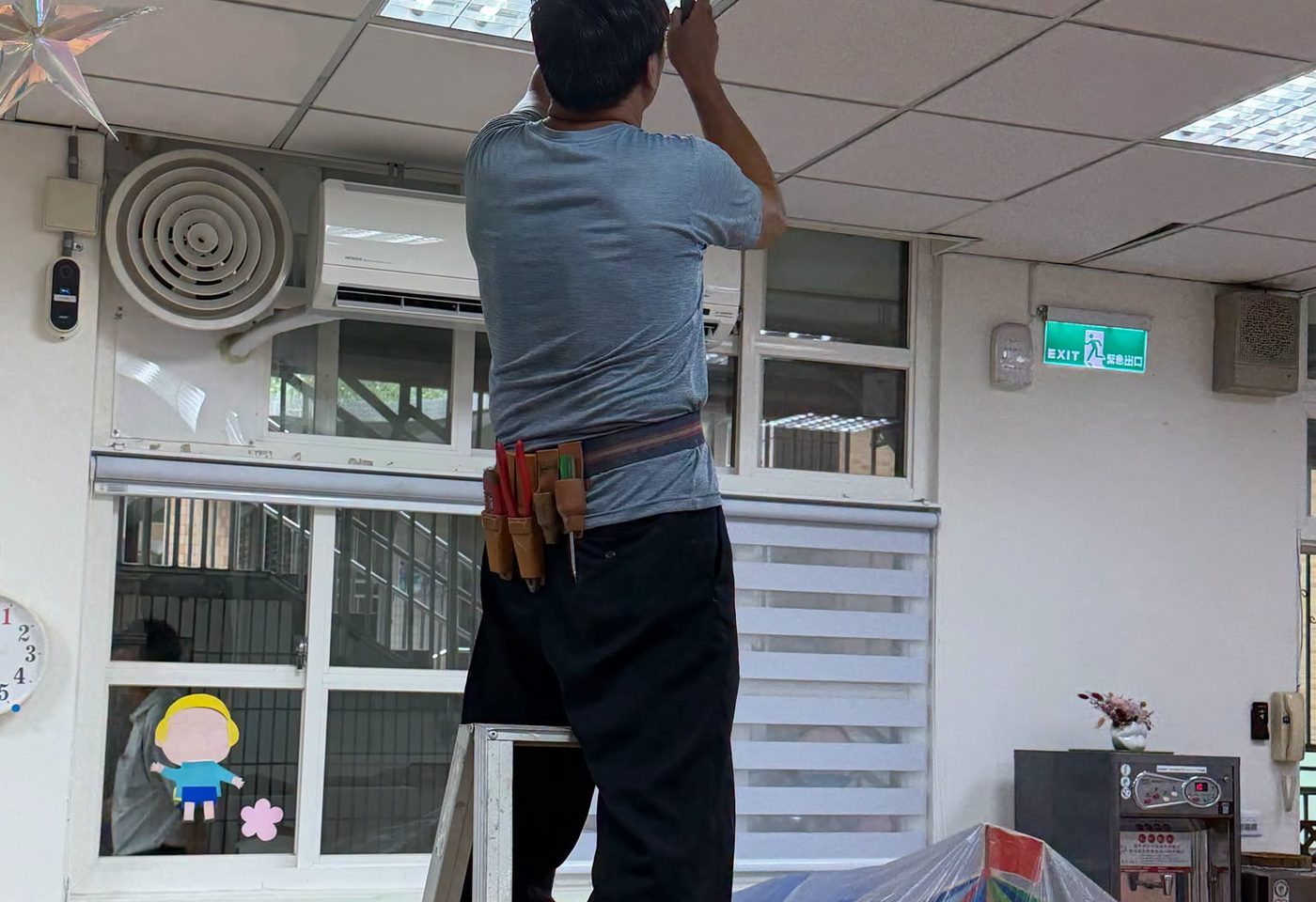 天助自助者．開學前的校園整備行動