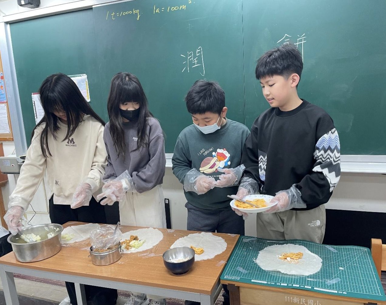 Spring Rolls — Hsinmin Elementary