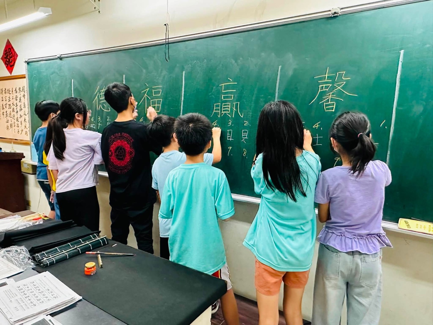 書法營活動照片
