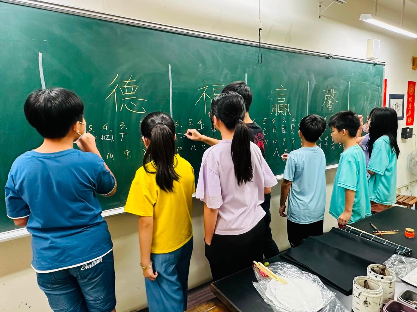 書法營活動照片