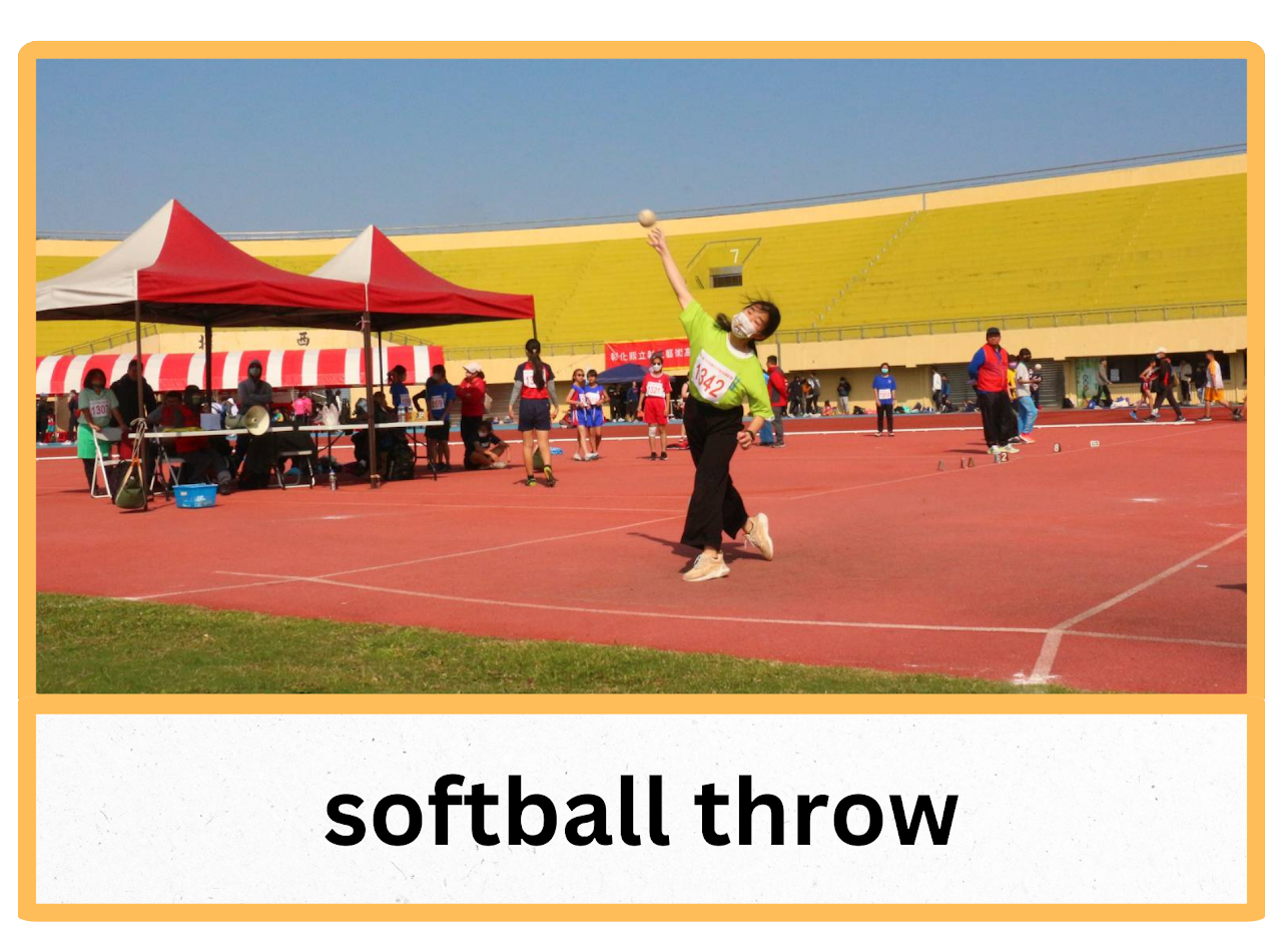 softball throw — Jhutang