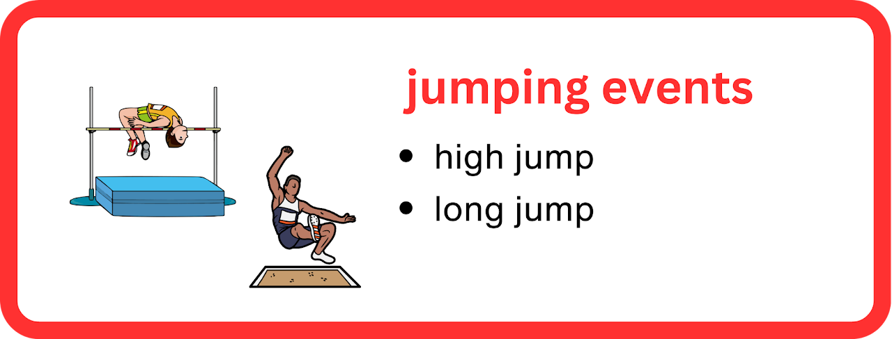 Jumping Events 跳躍項目