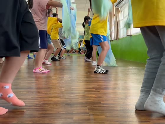 踏步（step）——路上國小實拍