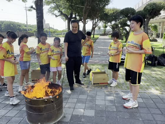 燒（burn）——路上國小實拍