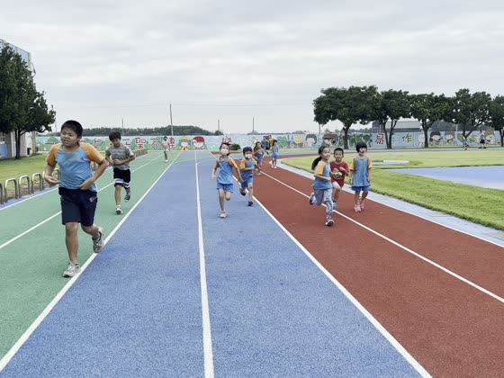 跑道的一道（lane）——路上國小實拍