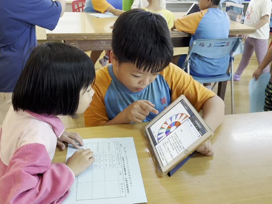 學習單（worksheet）——路上國小實拍