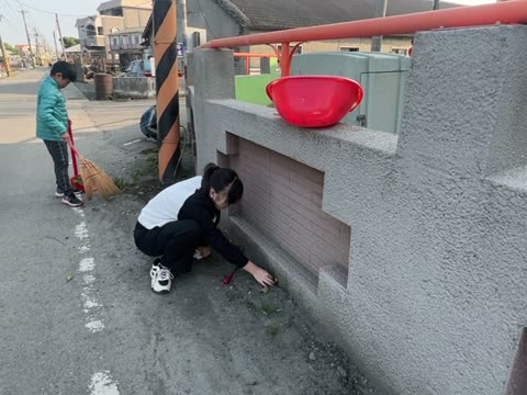 掃（sweep）——水尾國小課堂實拍