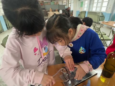 切割（cut）——水尾國小課堂實拍