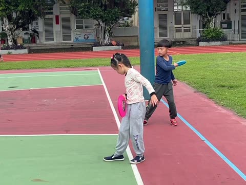 飛盤（frisbee）——水尾國小課堂實拍