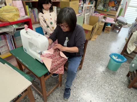 縫（sew）——水尾國小課堂實拍