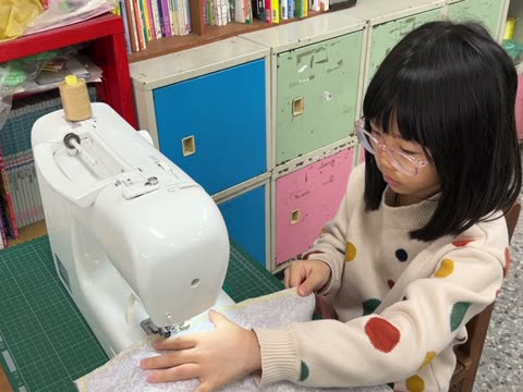縫紉機（sewing machine）——水尾國小課堂實拍