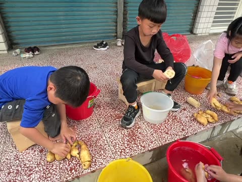 洗（wash）——水尾國小課堂實拍