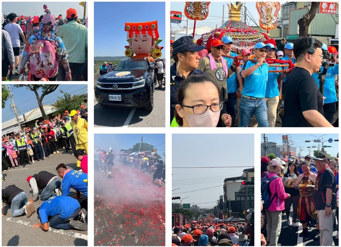 The Mazu pilgrimage 媽祖繞境