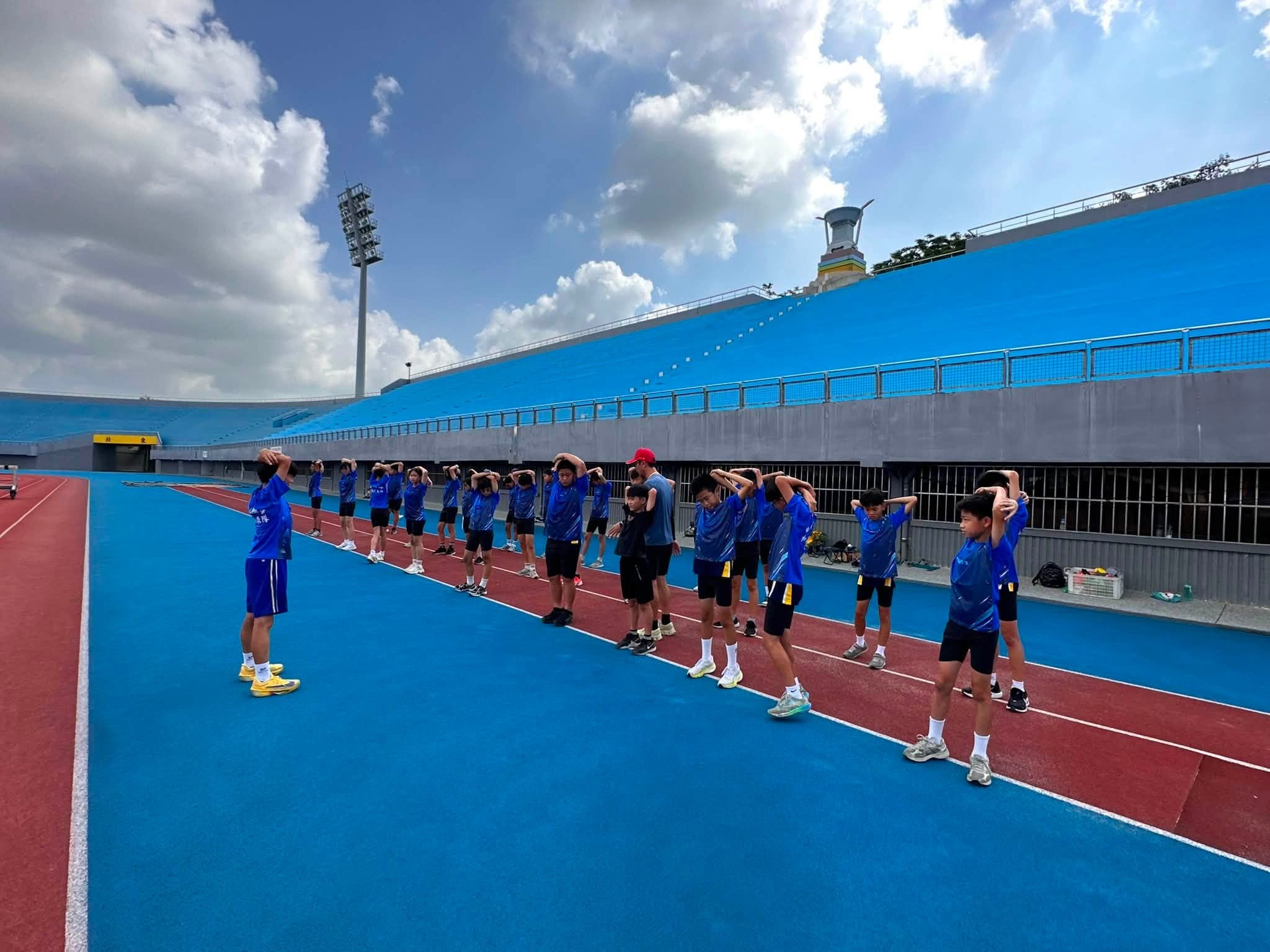 新庄國小田徑隊縣運集訓