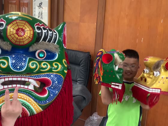 獅子（lion）——大竹國小實拍