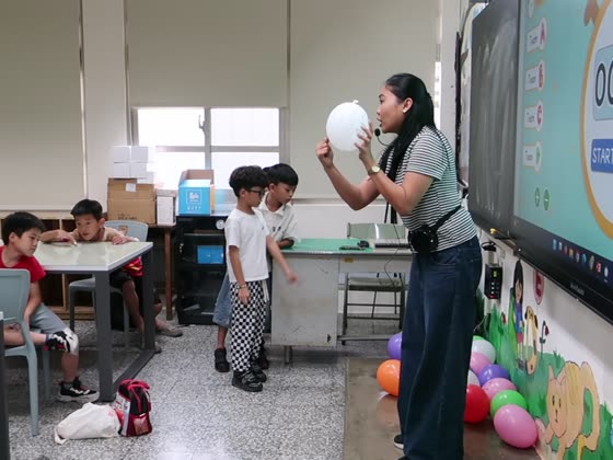 氣球（balloon）——萬來國小實拍