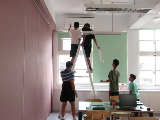 志工（volunteer）——萬來國小實拍
