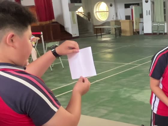 選票（ballot）——萬來國小實拍