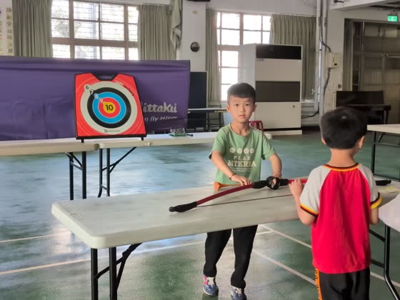 箭靶（target）——萬來國小實拍