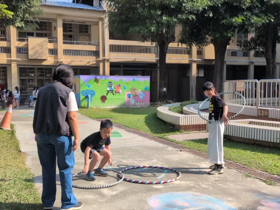 呼拉圈（hoop）——萬來國小實拍