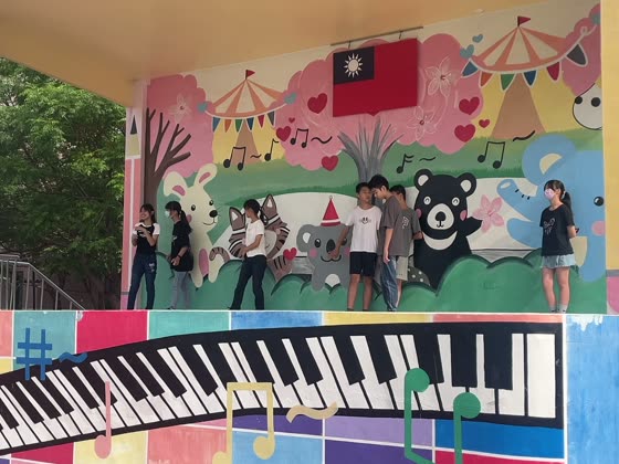 舞台（stage）——萬來國小實拍