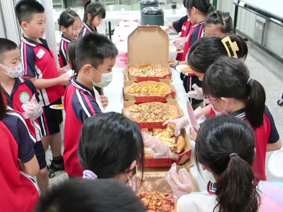 披薩（pizza）——萬來國小實拍