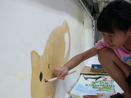 畫筆（brush）——萬來國小實拍