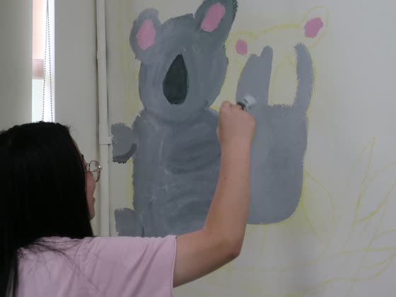 牆壁（wall）——萬來國小實拍