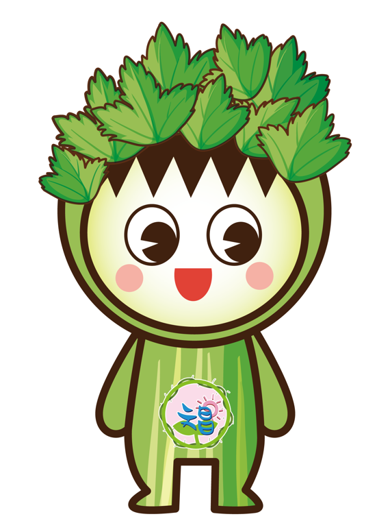 Wenchang garden greens mascot 青蔬娃娃