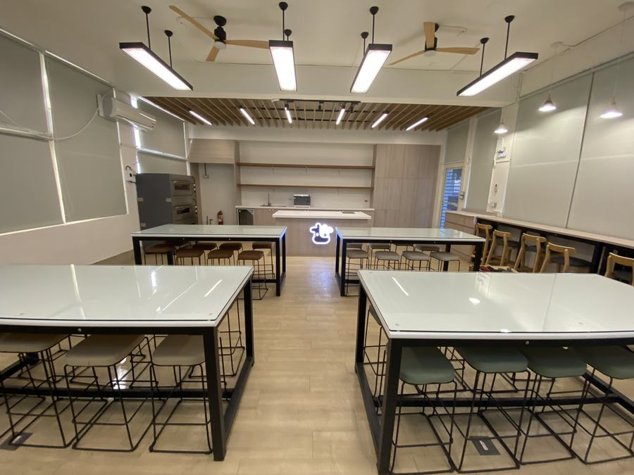 The Food and Aesthetics Hall kitchen