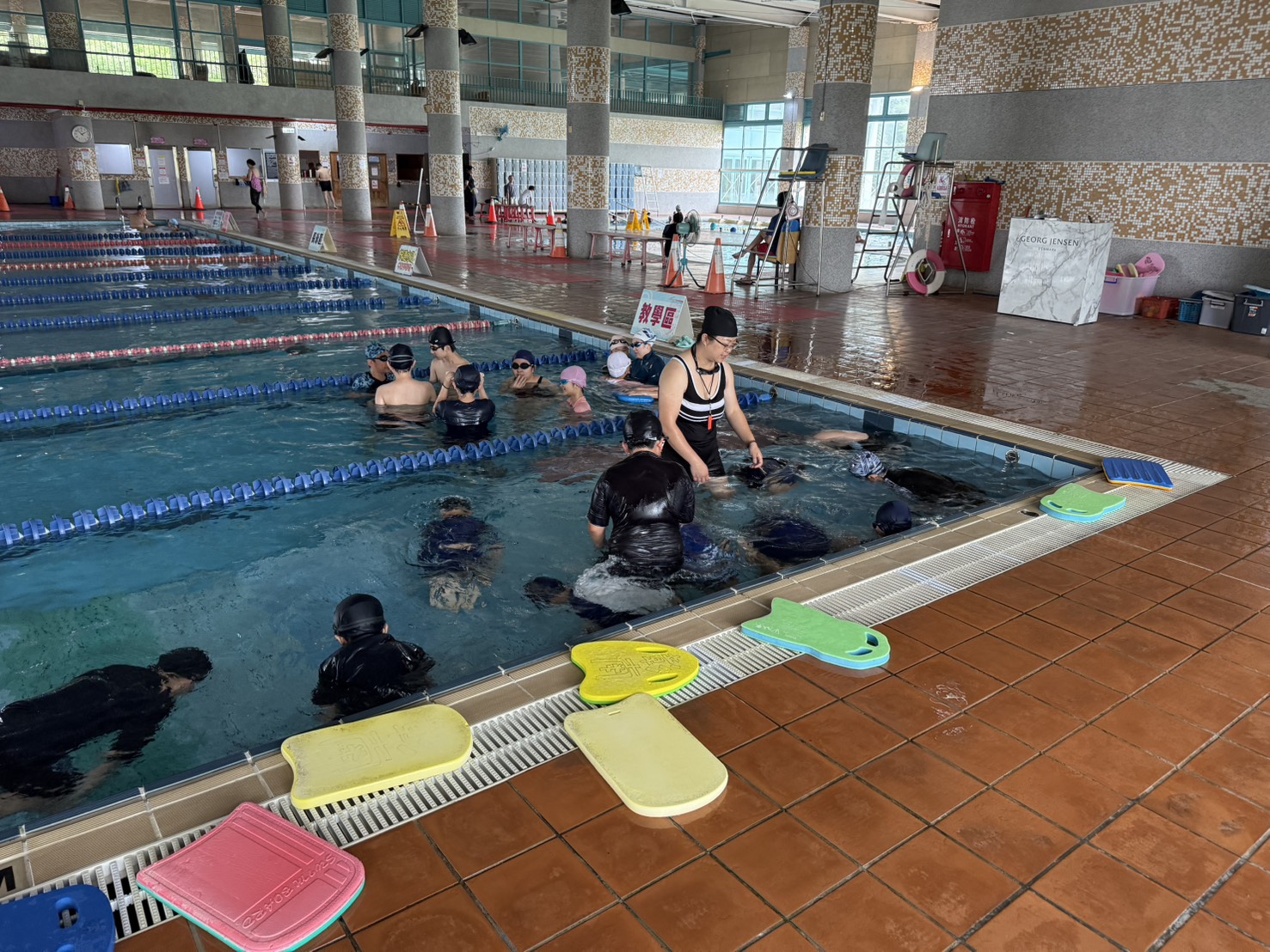 Grade 5 Swimming Class